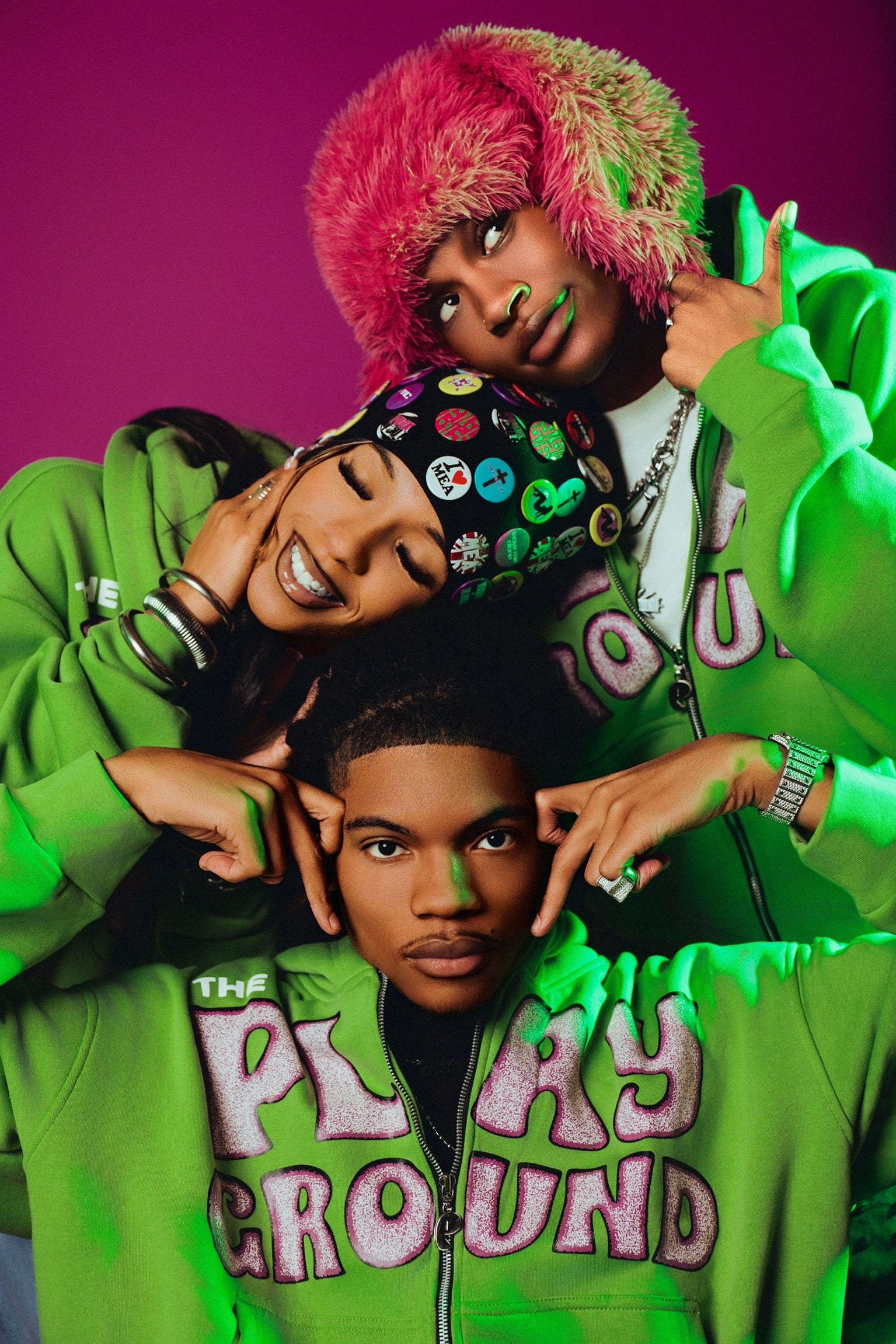GREEN NOSTALGIA ZIP – The Playground